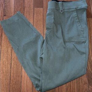 Maurice’s Slip on green dress pants Large short